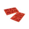 Silikonbackform Lebkuchenmann und Zuckerstange 2/4