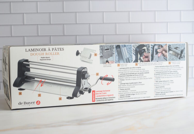 Laminoir - Teigausrollmaschine von De Buyer 6/11