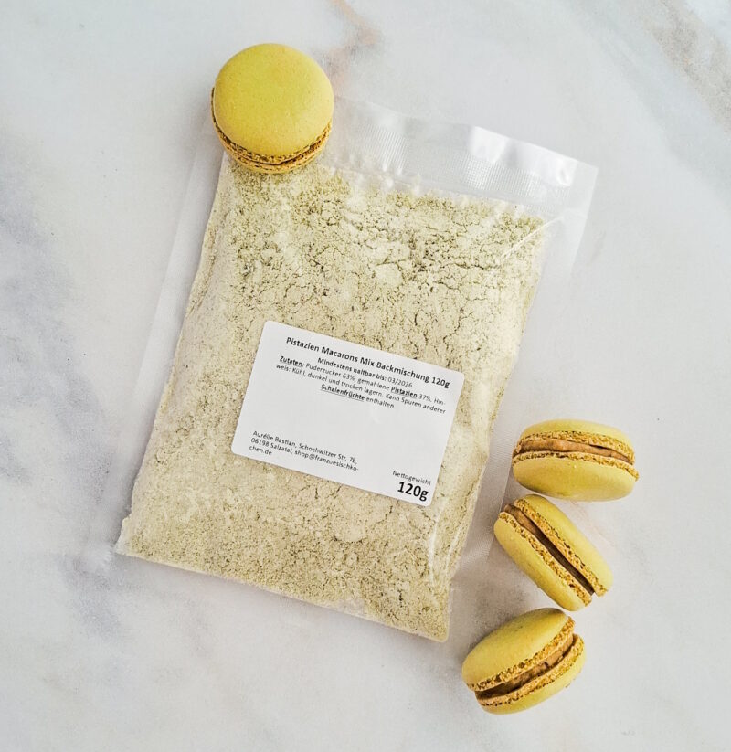 Pistazien Macarons Mix Backmischung