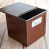 Toastbrotform 14 cm: quadratisch, mit Deckel & Antihaftbeschichtung - (B-Ware)