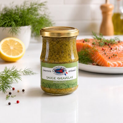 Gravlax-Sauce, Süß-würzige Senf-Dill-Sauce 190g