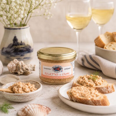 Krebs-Rillettes (Rillettes de crabe)