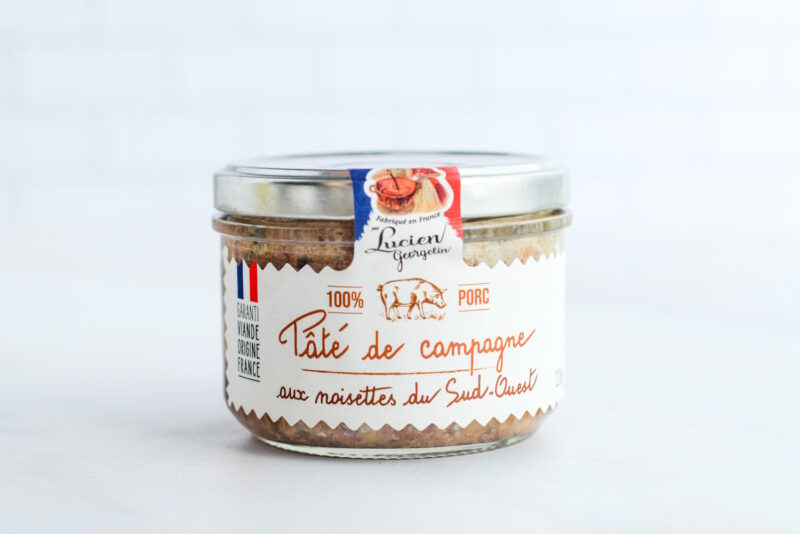 Landpastete mit Haselnüssen ( Pâté de Campagne aux noisettes) 220g 3/3