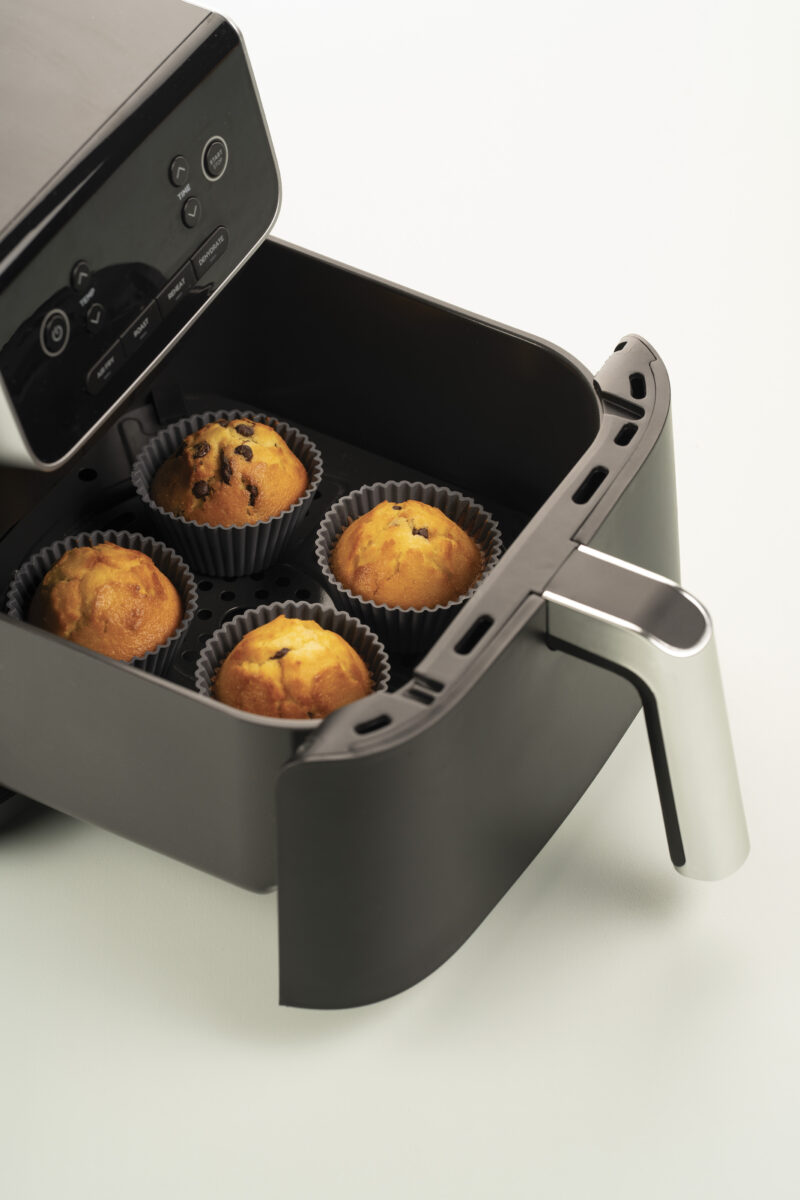 Muffinformen 6er-Set für Air Fryer / Heißluftfritteuse - aus Premium Silikon 3/5