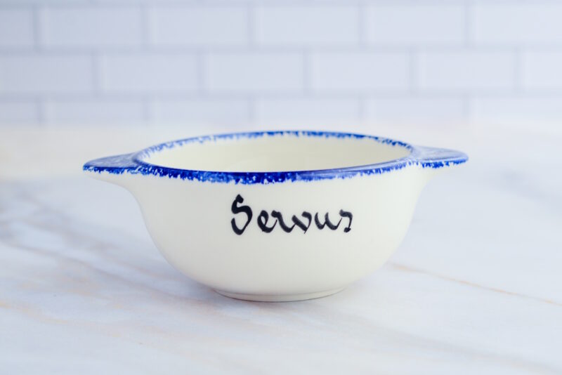 Bol Breton "Bonjour", "Guten Morgen" oder "Servus" - Frühstückschale aus der Bretagne 6/6