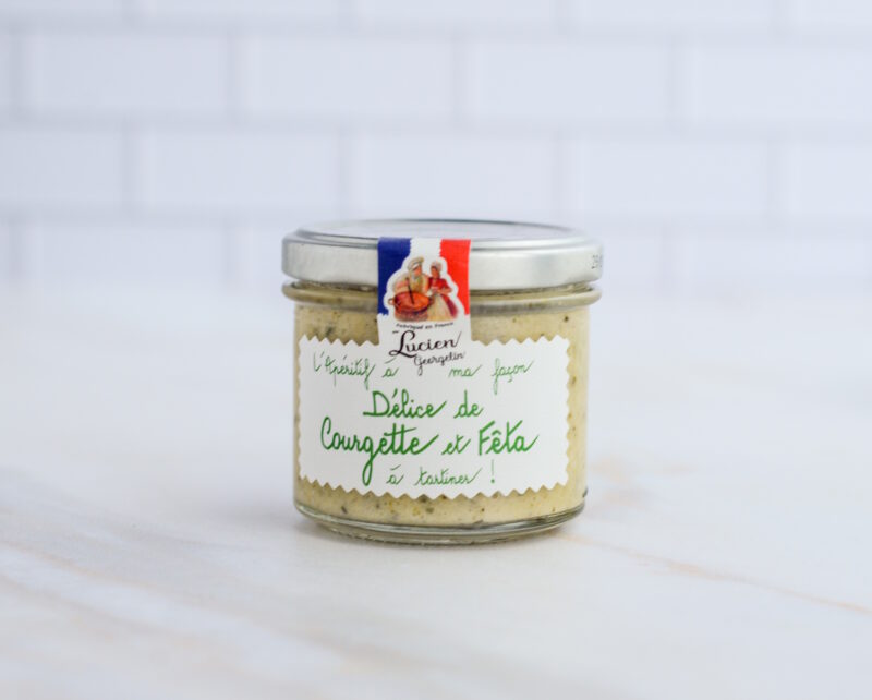 Brotaufstrich mit Zucchini und Feta 100g