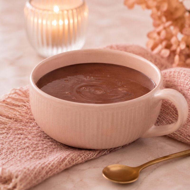 Celaya heisse schokolade fertig valrhona cremig