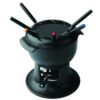 Fondue-Set aus Gusseisen