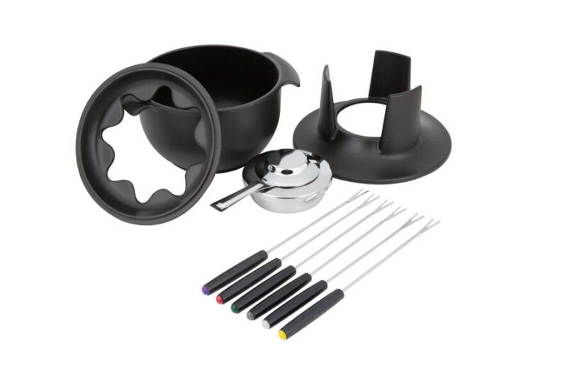 Fondue-Set aus Gusseisen 2/2