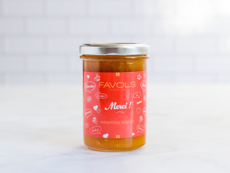 "Merci"Aufstrich - Mandarine & Nougat aus der Provence 250 g