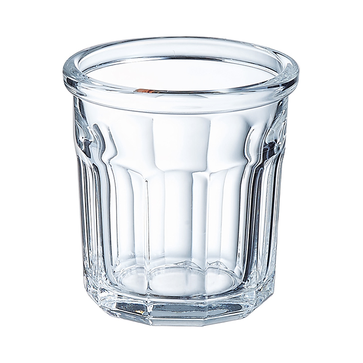 Mini Glasverrinen im französischen Vintage-Marmeladenglas-Stil 180ml 3/4