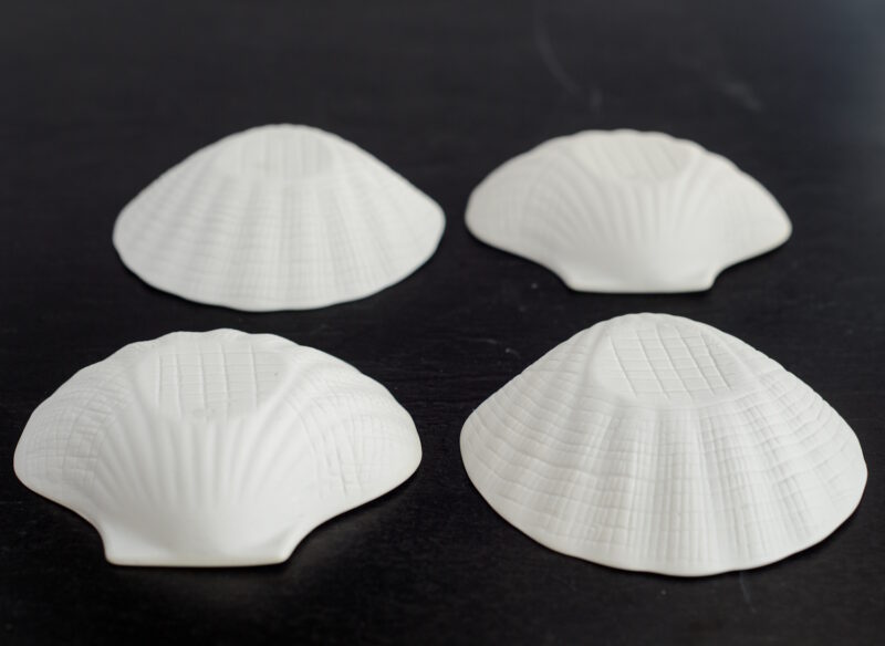 Jakobsmuschel-Schale aus Porzellan 6/6