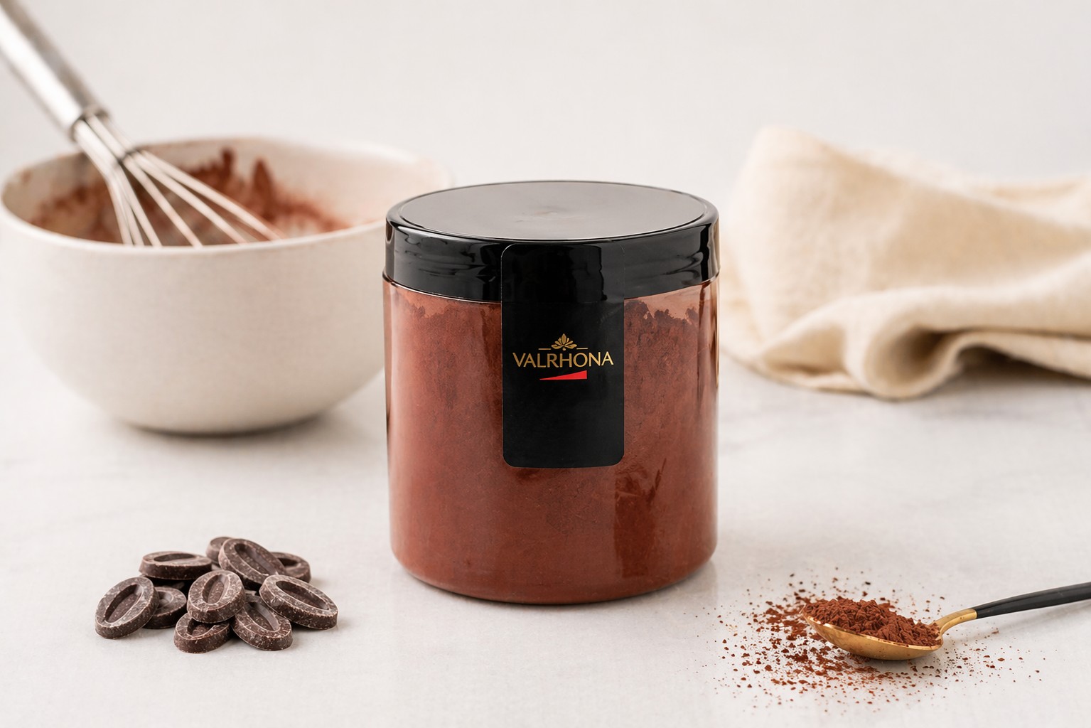100% pures Kakaopulver von Valrhona 100g