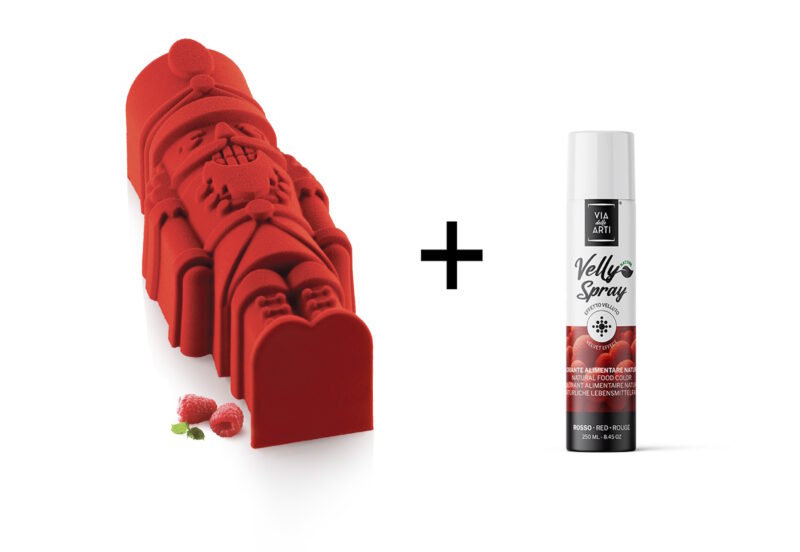 Set Nussknacker Velvet Rot