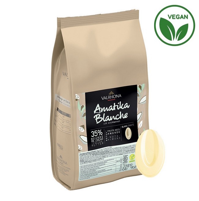 Amatika Weisse Schokolade Vegan Valrhona