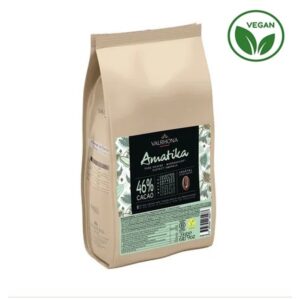 Vegane Milchschokolade Amatika 46 % von Valrhona