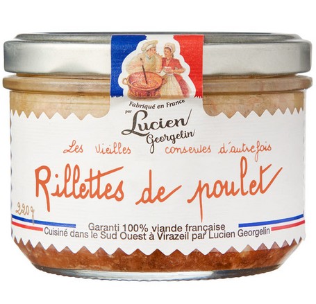 Hähnchen Rillettes (Rillettes de Poulet) 220g