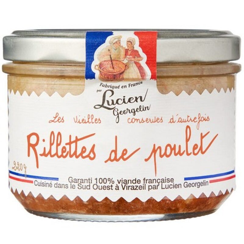 Haehnchen Rillettes Rillettes De Poulet