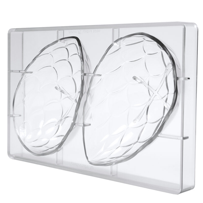 Schokoladenform Osterei „Drachenei“ – Strukturform für außergewöhnliche Schokoladen-Ostereier 16,5cm hoch 2/4