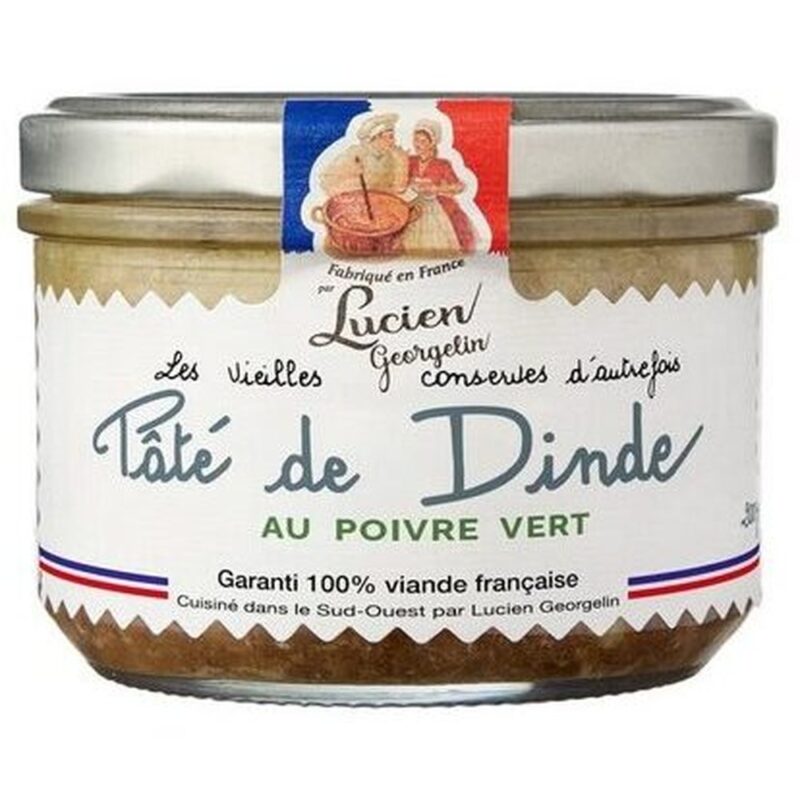 Putenpastete Mit Gruenem Pfeffer Pate De Dinde Au Poivre Vert