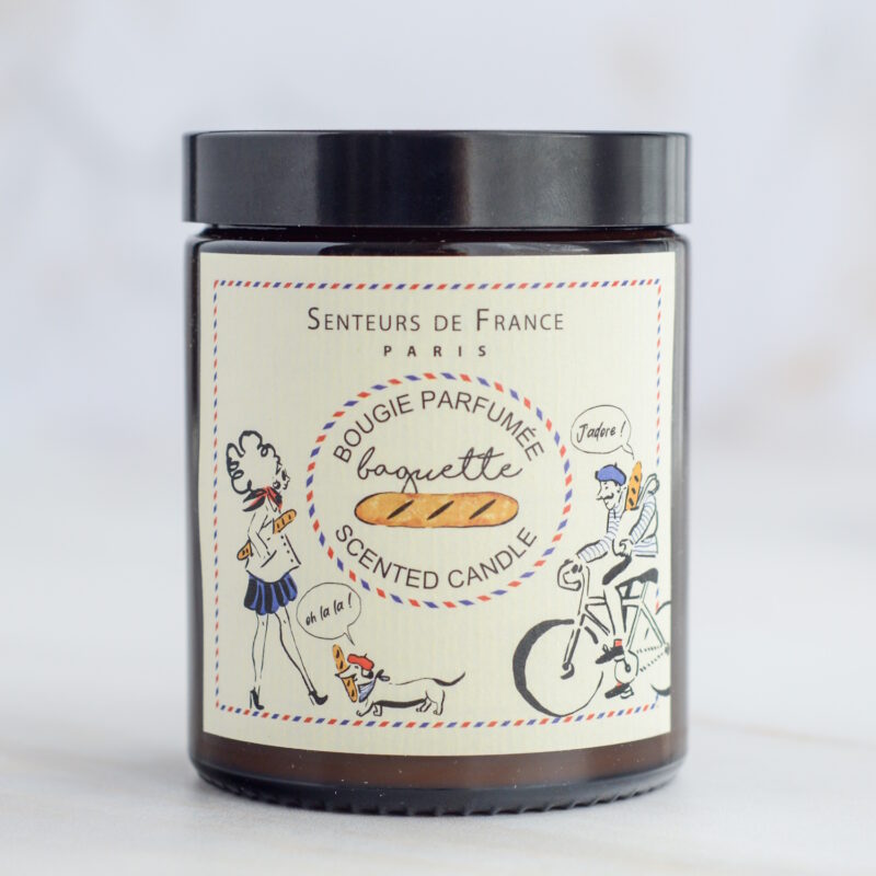 Baguette-Kerze– französische Duftkerze mit Baguette-Duft (Geschenkidee) 3/4