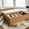 Große Geschenkbox „Provence“ mit Olivenmotiv – stabile Präsentbox zum Selbstbefüllen 2/5