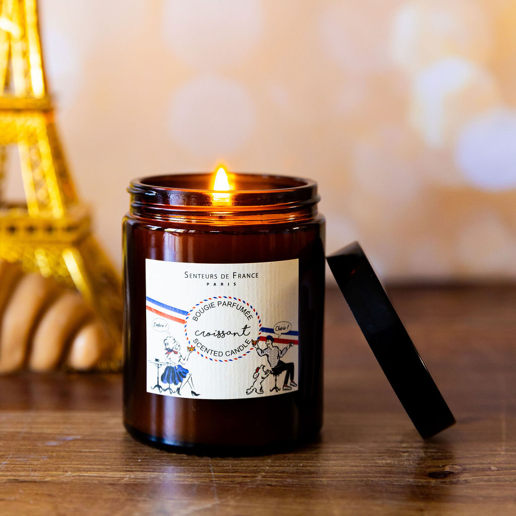 Croissant Kerze Frankreich Geschenk Paris