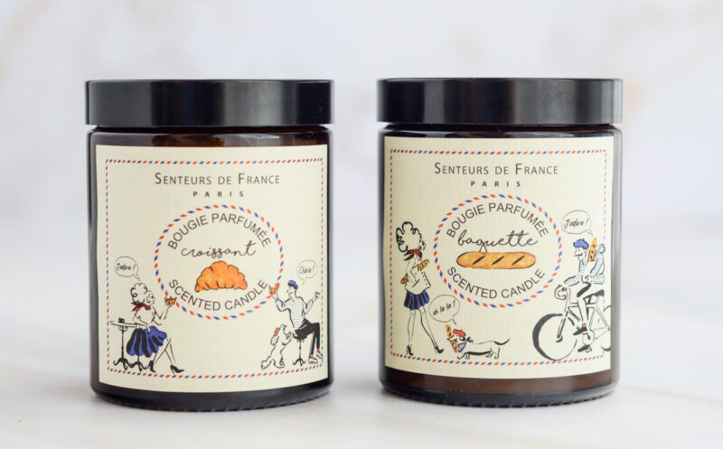 Baguette-Kerze– französische Duftkerze mit Baguette-Duft (Geschenkidee) 4/4