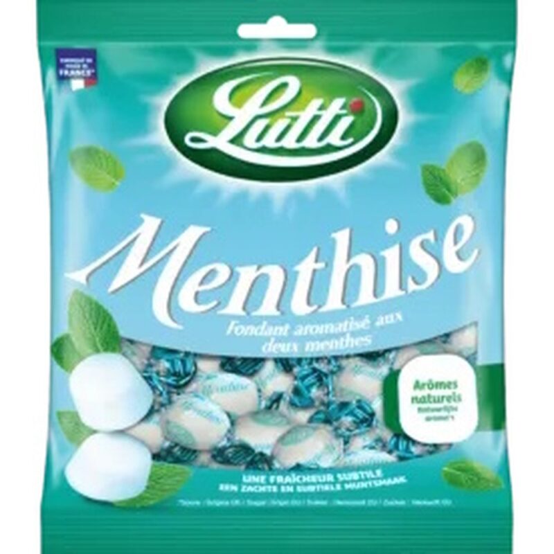 Lutti Menthise Pfefferminz Bonbon Mit Weichem Kern G Lutti Menthise Pfefferminz Bonbon Mit Weichem Kern G