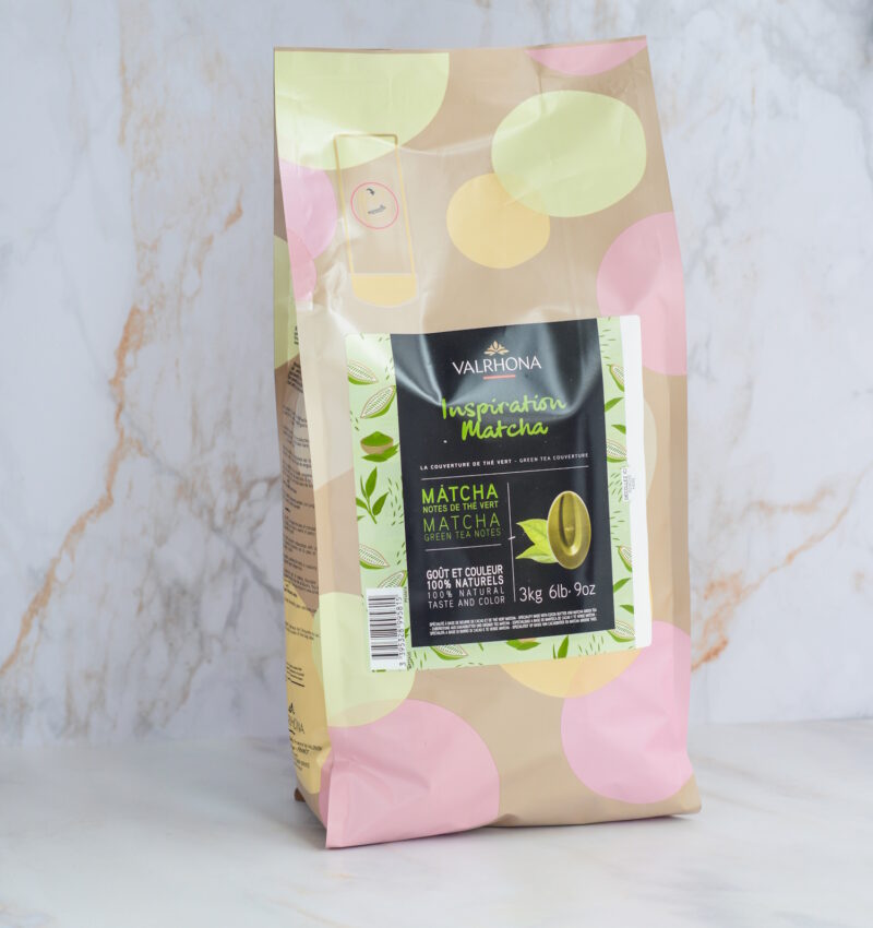 Valrhona Matcha Inspiration – Matcha Kuvertüre ohne Kakao, vegan und hochkonzentriert für Patisserie & Desserts 2/5