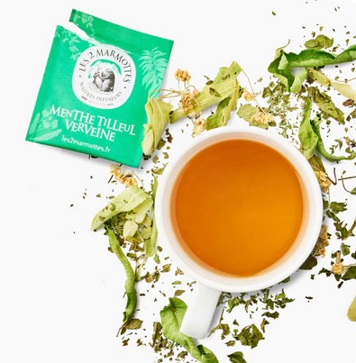 Französische Minz-Linden-Verbene (Menthe-Tilleul-Verveine) – Klassischer Kräutertee aus Frankreich 4/5