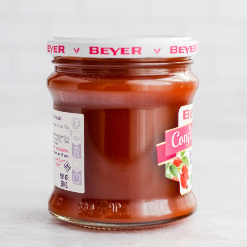 Hagebuttenkonfitüre Extra aus Wildrosen - traditionelle französische Konfitüre 2/2