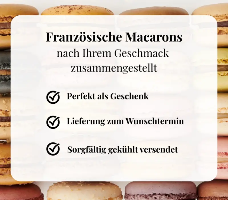 16er Macarons Schachtel – selber zusammenstellen