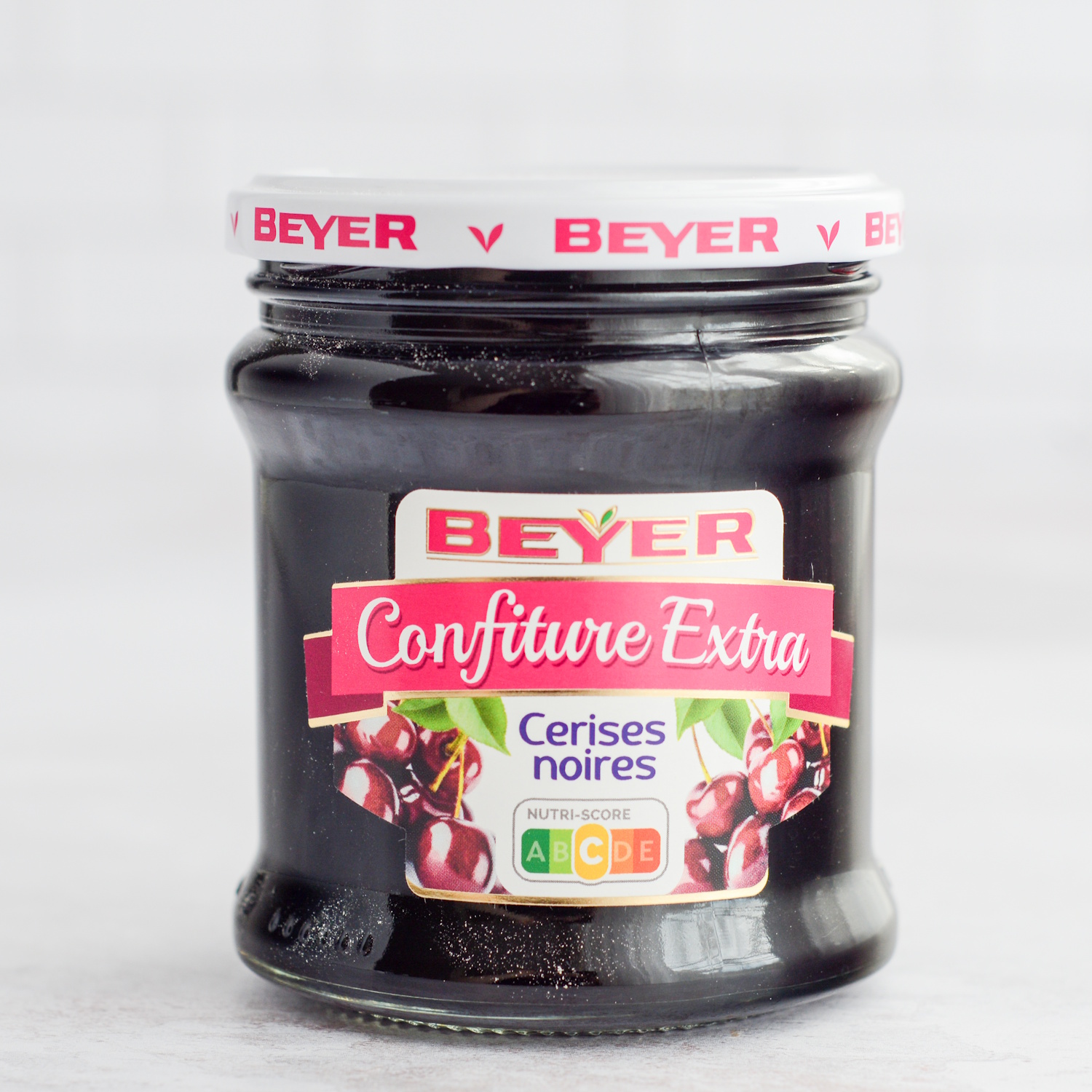 Schwarzkirschkonfituere Extra Mit Stuecken Frankreich Gateau Basque Baskenland