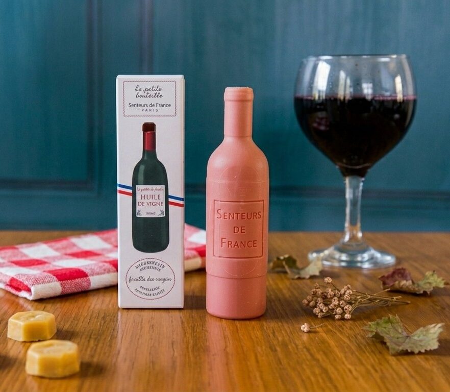 Rotwein Flasche Seife Frankreich Fan Geschenk