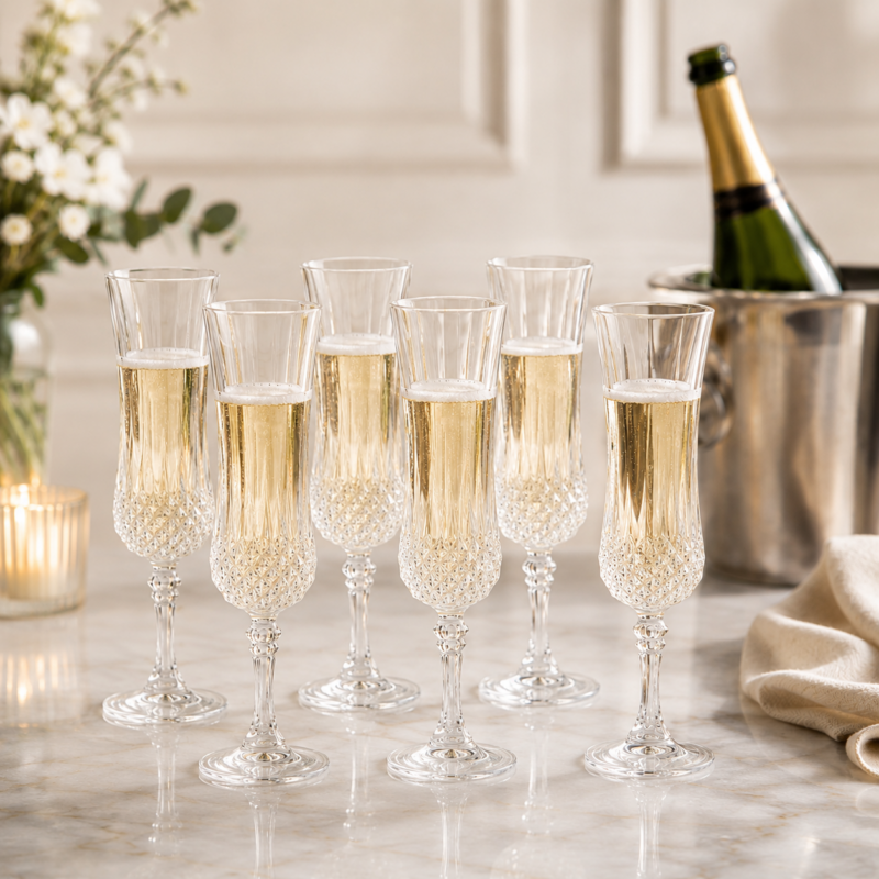 6er pack sektglas champagne frankreich