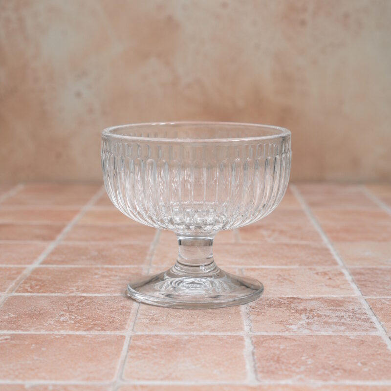 Grosse eisbecher breit dessertglas