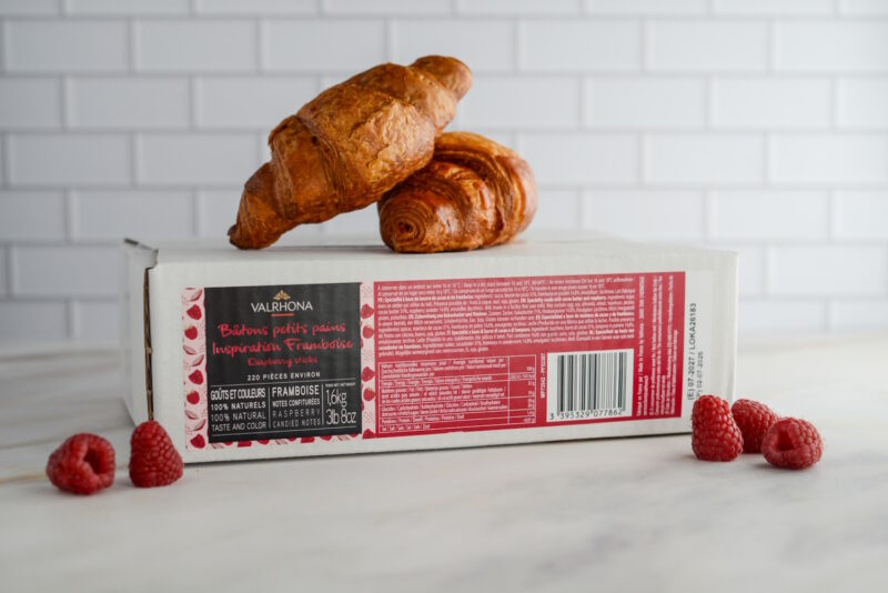 Himbeer schokolade valrhona fuer croissant