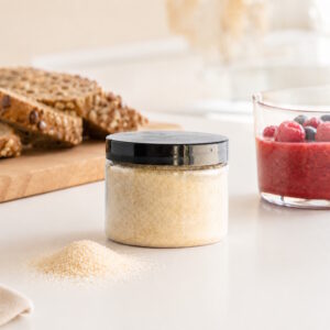 Psyllium Pulver (Flohsamenschalen) – natürliches Bindemittel für glutenfreies Backen - pures Ballaststofe