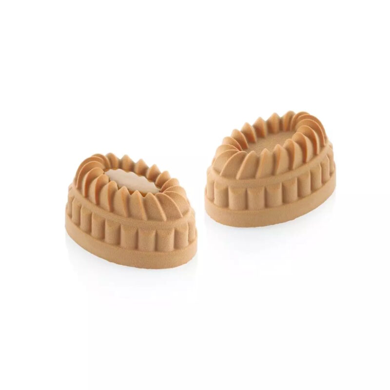 Silikon backform oval klein 145ml pate en croute