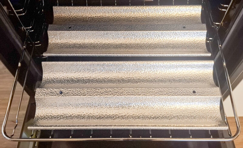 Aluminium baguette backblech 2