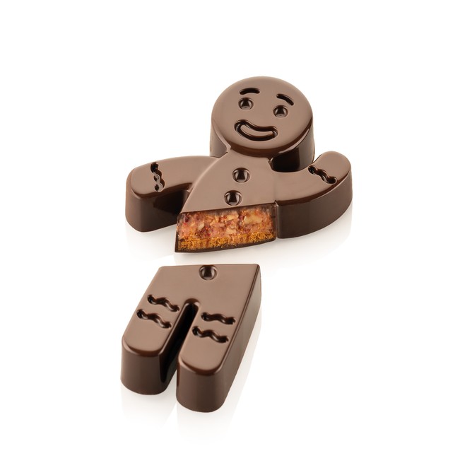 Gingerbread Mann Schokolade Form