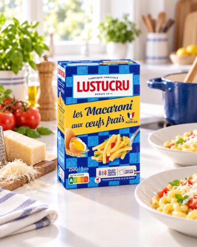 Macaroni mit frischen Eiern