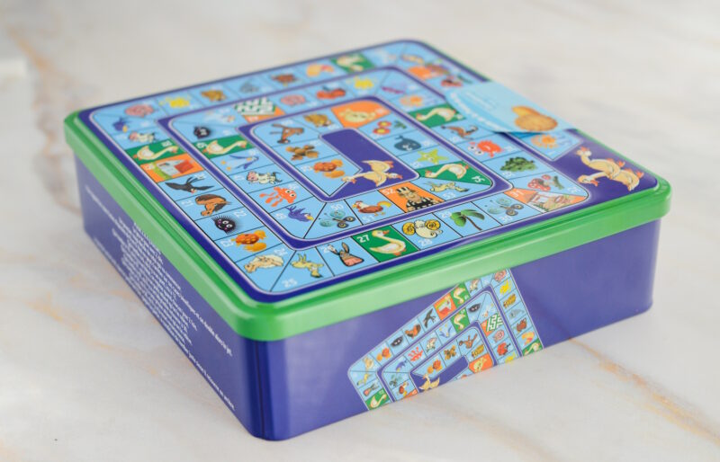 Bretonische butterkekse in grosser metallbox mit gaensespiel 460 g