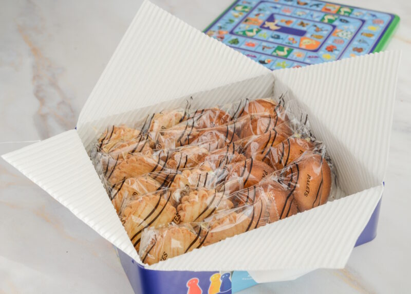 Gaensespiel bretonische butterkekse in grosser metallbox mit 460 g