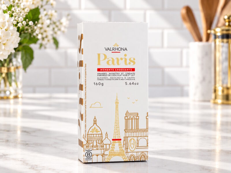 Paris geschenk schokoladen nuessen knusperperlen