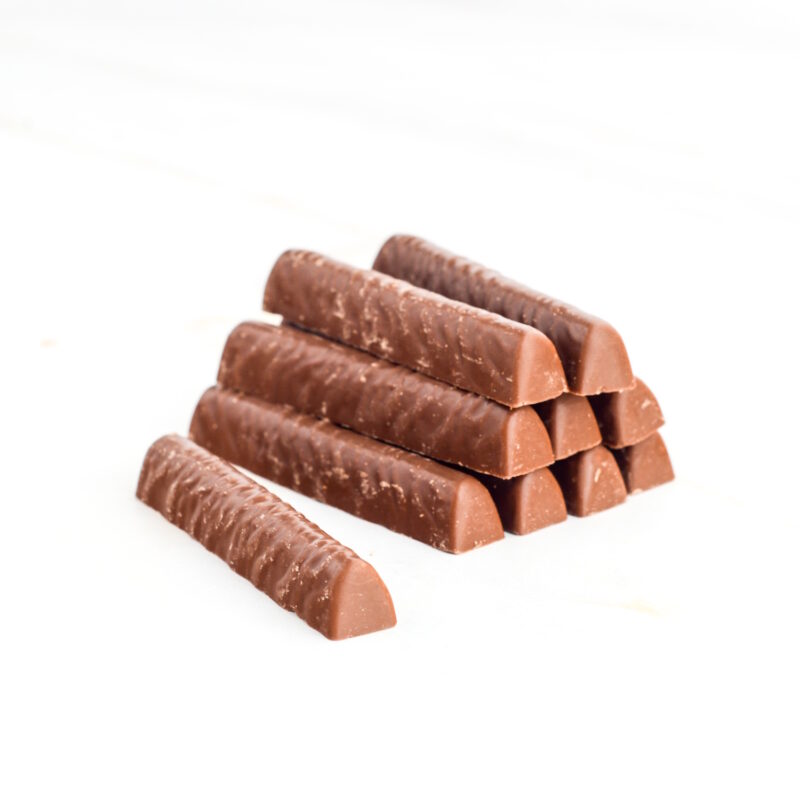 Pistazien milchschokolade schokoladenstaebe 10 stueck