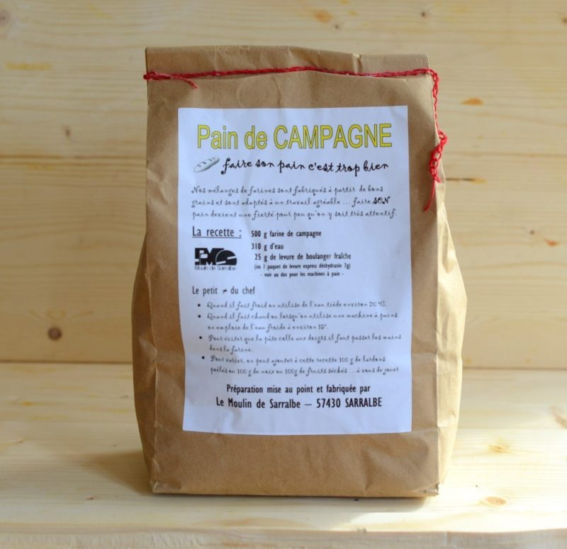 Bauernbrot Backmischung "Pain de campagne" 2,5kg