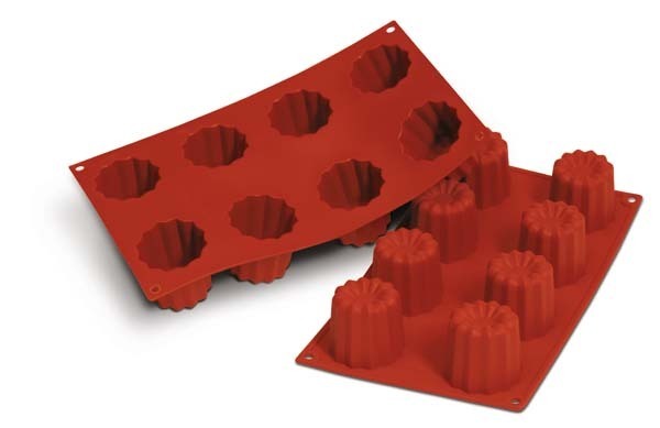 Silikon-Backform große Cannelés SF050