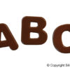Schokoladenform Choco ABC von Silikomart 3/4